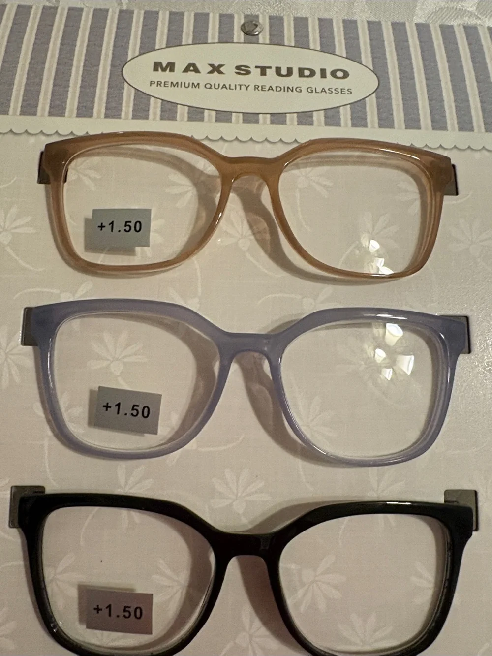 Max Studio Reading Glasses Set of 5 Brand New